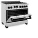 ZLINE 36" Autograph Edition, Gas Range, Gas Oven, RGZ-36-MB - Farmhouse Kitchen and Bath