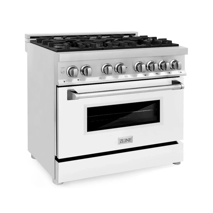 ZLINE 36" Bundle Range RA36 & Range Hood KB-36, 2KP-RAWMRH3609K