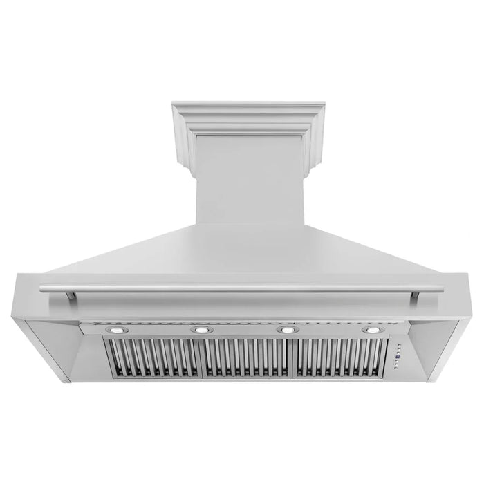 ZLINE 48" Autograph Stainless Steel Wall Range Hood, 8654STX-4809K