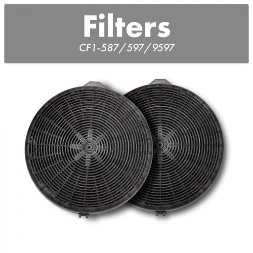ZLINE 1 Set Charcoal Filters for Range Hoods w/Recirculating Option, CF1 - 587/597/9597 - Farmhouse Kitchen and Bath