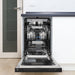 ZLINE 18" Dishwasher in Black matt panel, Stainless Tub, DWV - BLM - 18 - Farmhouse Kitchen and Bath