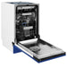 ZLINE 18" Dishwasher in Blue matt panel, Stainless Tub, DWV - BM - 18 - Farmhouse Kitchen and Bath