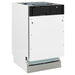 ZLINE 18" Dishwasher in Custom Panel Ready, StainlessTub, DWV - 18 - Farmhouse Kitchen and Bath
