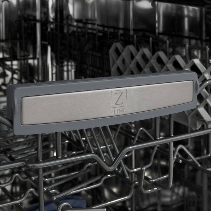 ZLINE 18" Dishwasher in Custom Panel Ready, StainlessTub, DWV - 18 - Farmhouse Kitchen and Bath