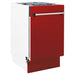 ZLINE 18" Dishwasher, Red Matt panel, Stainless Tub, DWV - RM - 18 - Farmhouse Kitchen and Bath