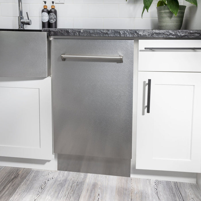 ZLINE 18" Dishwasher, Stainless panel, Stainless Tub, DWV - SN - 18 - Farmhouse Kitchen and Bath