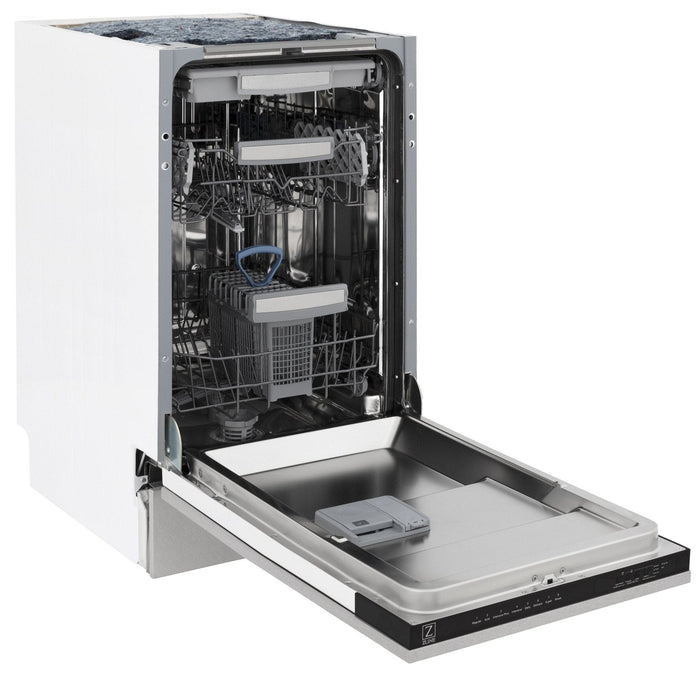 ZLINE 18" Dishwasher, Stainless panel, Stainless Tub, DWV - SN - 18 - Farmhouse Kitchen and Bath