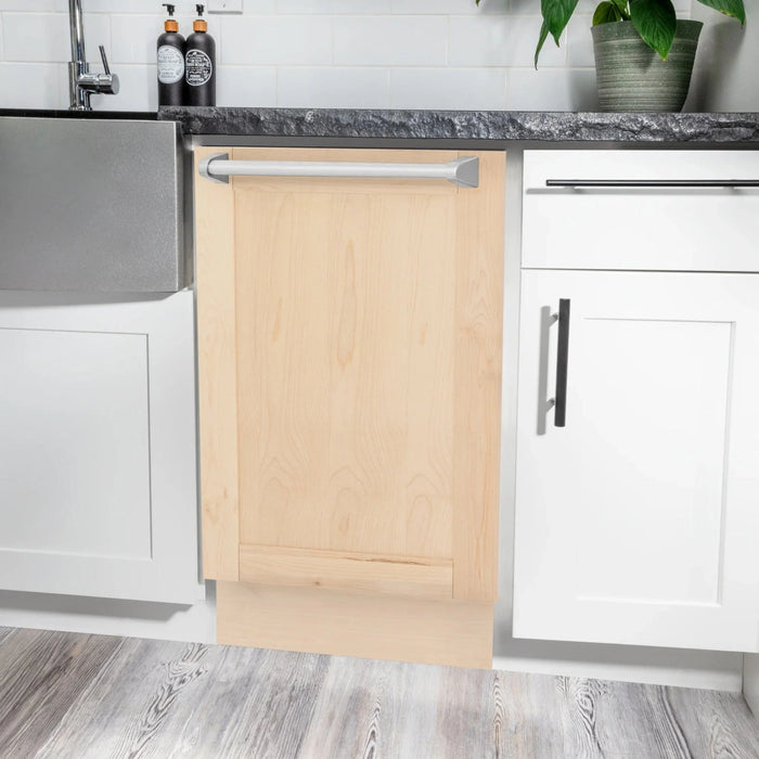 ZLINE 18" Tallac Series 3rd Rack Top Control Dishwasher in Custom Panel Ready with Stainless Steel Tub, DWV - UF - 18 - Farmhouse Kitchen and Bath