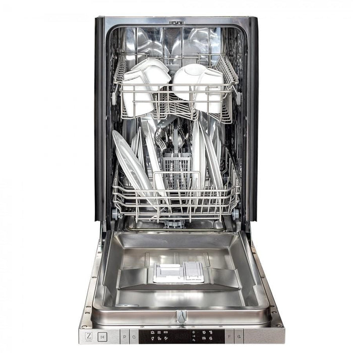 ZLINE 18" White Matte with Stainless Steel Tub, DW - WM - H - 18 - Farmhouse Kitchen and Bath