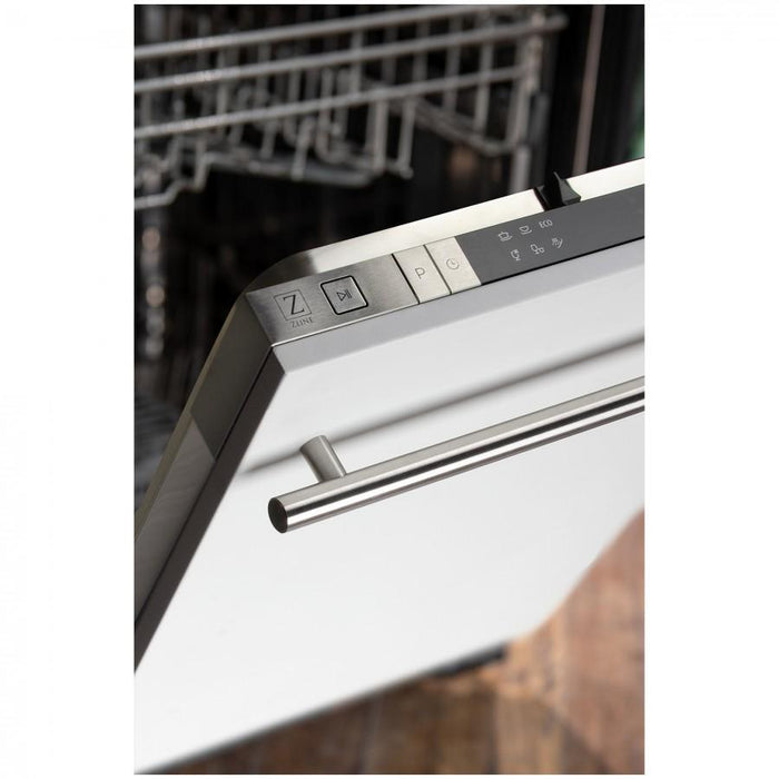 ZLINE 18" White Matte with Stainless Steel Tub, DW - WM - H - 18 - Farmhouse Kitchen and Bath
