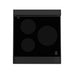 ZLINE 24" 2.8 cu. ft. Induction Range with a 3 Element Stove and Electric Oven in Black Stainless Steel RAIND - BS - 24 - Farmhouse Kitchen and Bath
