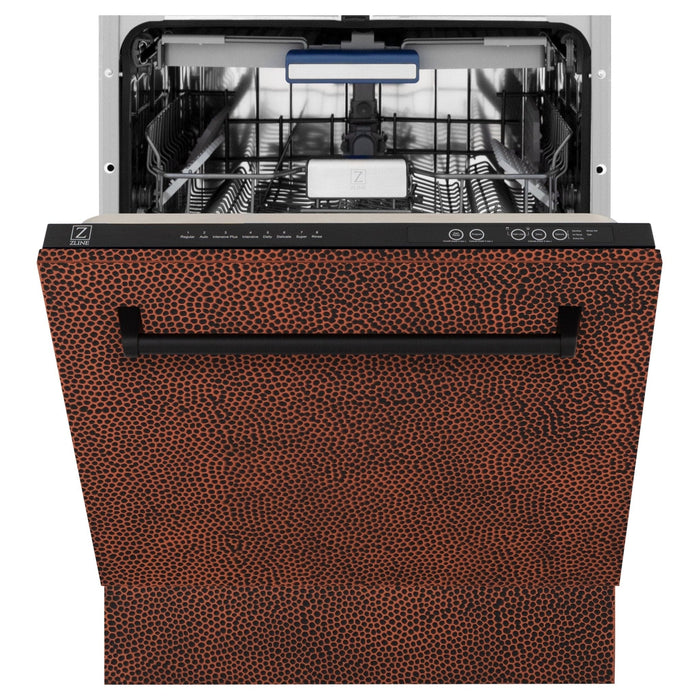 ZLINE 24" Dishwasher, Hammered Copper panel, Stainless Tub, DWV - HH - 24 - Farmhouse Kitchen and Bath