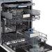 ZLINE 24" Dishwasher in Black Matte panel, Stainless Tub, DWV - BLM - 24 - Farmhouse Kitchen and Bath