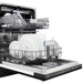 ZLINE 24" Dishwasher in Black Matte panel, Stainless Tub, DWV - BLM - 24 - Farmhouse Kitchen and Bath