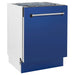 ZLINE 24" Dishwasher in Blue Matte panel, Stainless Tub, DWV - BM - 24 - Farmhouse Kitchen and Bath