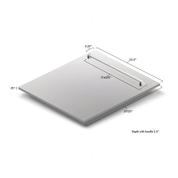 ZLINE 24" Dishwasher in Custom Panel Ready, Stainless Tub, DWV - 304 - 24 - Farmhouse Kitchen and Bath