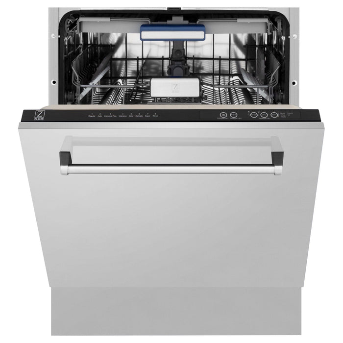 ZLINE 24" Dishwasher in Custom Panel Ready, Stainless Tub, DWV - 304 - 24 - Farmhouse Kitchen and Bath