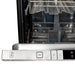 ZLINE 24" Dishwasher in DuraSnow® Stainless, Modern Handle, DW - SN - 24 - Farmhouse Kitchen and Bath
