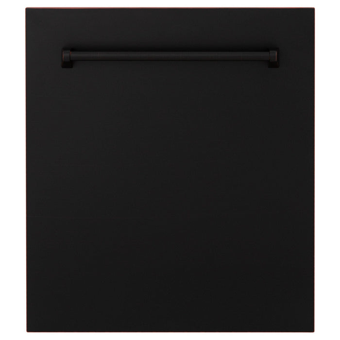 ZLINE 24" Dishwasher, Oil Rubbed Bronze panel, Stainless Tub, DWV - ORB - 24 - Farmhouse Kitchen and Bath