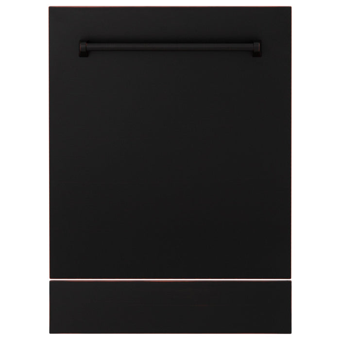 ZLINE 24" Dishwasher, Oil Rubbed Bronze panel, Stainless Tub, DWV - ORB - 24 - Farmhouse Kitchen and Bath