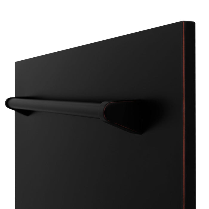 ZLINE 24" Dishwasher, Oil Rubbed Bronze panel, Stainless Tub, DWV - ORB - 24 - Farmhouse Kitchen and Bath