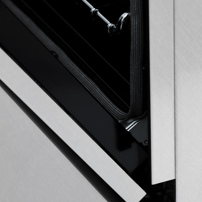 ZLINE 24" Gas On Gas Range, DuraSnow, Stainless Steel, RGS - SN - BR - 24 - Farmhouse Kitchen and Bath
