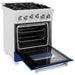 ZLINE 24" Gas On Gas Range In DuraSnow, Stainless Steel, RGS - BG - 24 - Farmhouse Kitchen and Bath