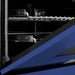 ZLINE 24" Gas Range In DuraSnow, Stainless, Blue Gloss Door, RGS - BM - 24 - Farmhouse Kitchen and Bath