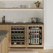 ZLINE 24 in. Touchstone 151 Can Beverage Fridge With Panel Ready Glass Door RBSPO - 24 - Farmhouse Kitchen and Bath