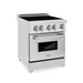 ZLINE 24" Induction Range with a 3 Element Stove and Electric Oven in Stainless Steel RAIND - 24 - Farmhouse Kitchen and Bath