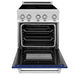 ZLINE 24" Induction Range with a 3 Element Stove and Electric Oven in Stainless Steel RAIND - BG - 24 - Farmhouse Kitchen and Bath