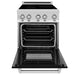 ZLINE 24" Induction Range with a 3 Element Stove and Electric Oven in Stainless Steel RAIND - BLM - 24 - Farmhouse Kitchen and Bath