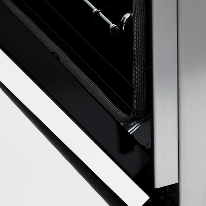 ZLINE 24" Induction Range with a 3 Element Stove and Electric Oven in White Matte RAIND - WM - 24 - Farmhouse Kitchen and Bath