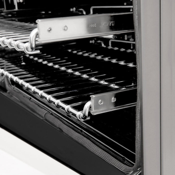 ZLINE 24" Induction Range with a 3 Element Stove and Electric Oven in White Matte RAIND - WM - 24 - Farmhouse Kitchen and Bath