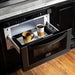 ZLINE 24" Microwave Drawer, Black Stainless Steel, MWD - 1 - BS - Farmhouse Kitchen and Bath