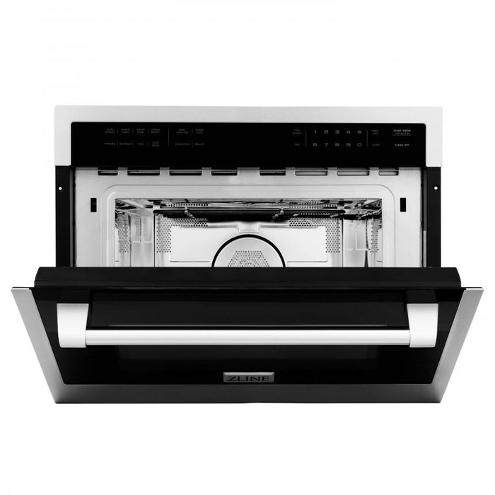 ZLINE 24" Microwave Wall Oven, Stainless Steel, MWO - 24 - Farmhouse Kitchen and Bath