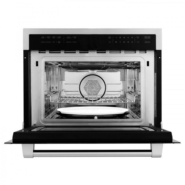 ZLINE 24" Microwave Wall Oven, Stainless Steel, MWO - 24 - Farmhouse Kitchen and Bath