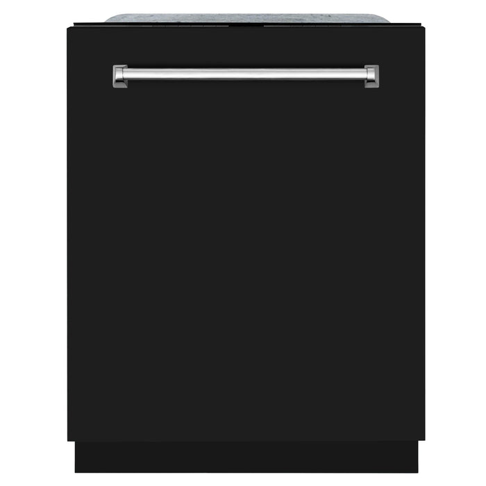 ZLINE 24" Monument, 3rd Rack, Dishwasher, Black Door, DWMT - BLM - 24 - Farmhouse Kitchen and Bath