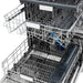 ZLINE 24" Monument, 3rd Rack, Dishwasher, Black Door, DWMT - BLM - 24 - Farmhouse Kitchen and Bath