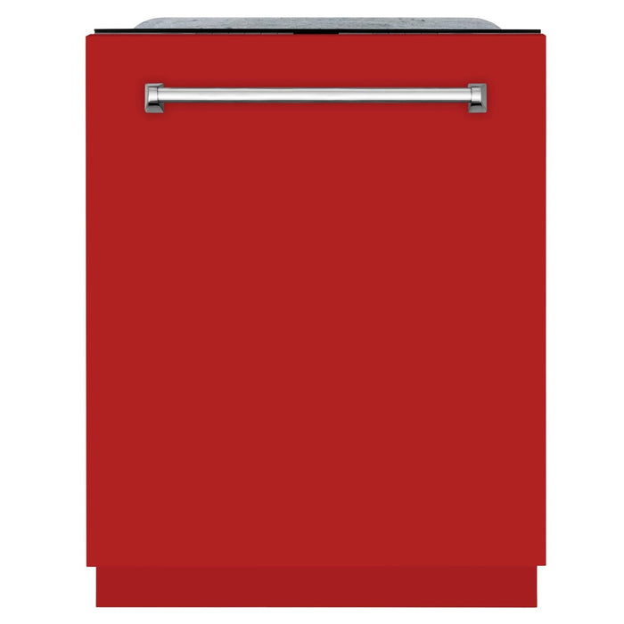 ZLINE 24" Monument, 3rd Rack, Red Door, Dishwasher, DWMT - RM - 24 - Farmhouse Kitchen and Bath