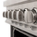 ZLINE 24" Professional Dual Fuel Range in White Matte RAS - WM - 24 - Farmhouse Kitchen and Bath