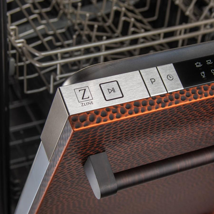 ZLINE 24" Top Control Dishwasher, Stainless Steel Tub, DW - HH - H - 24 - Farmhouse Kitchen and Bath