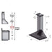 ZLINE 24" Wall Range Hood, Built - in CrownSound® Bluetooth Speakers, KBCRN - BT - 24 - Farmhouse Kitchen and Bath