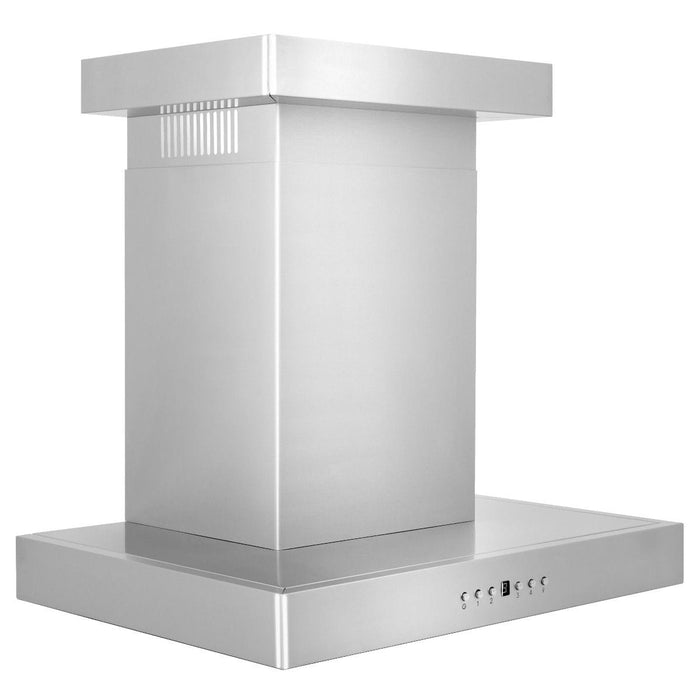 ZLINE 24" Wall Range Hood, Stainless Steel, Crown Molding, KECRN - 24 - Farmhouse Kitchen and Bath