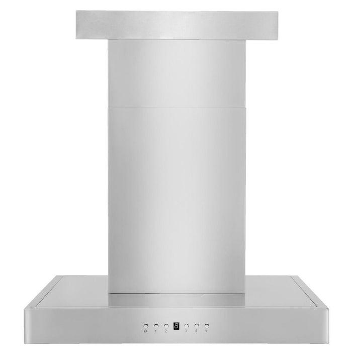 ZLINE 24" Wall Range Hood, Stainless Steel, Crown Molding, KECRN - 24 - Farmhouse Kitchen and Bath