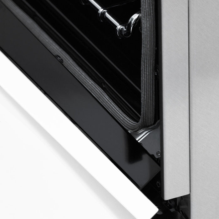 ZLINE 30" Autograph, Dual Fuel Range, White Door, RASZ - WM - 30 - MB - Farmhouse Kitchen and Bath