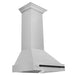 ZLINE 30" Autograph DuraSnow Stainless Steel Hood 8654SNZ - 30 - MB - Farmhouse Kitchen and Bath