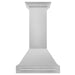 ZLINE 30" Autograph DuraSnow Stainless Steel Wall Range Hood 8654SNX - 30 - Farmhouse Kitchen and Bath
