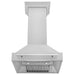 ZLINE 30" Autograph DuraSnow Stainless Steel Wall Range Hood 8654SNX - 30 - Farmhouse Kitchen and Bath
