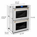 ZLINE 30" Autograph Edition Double Wall Oven with Self Clean and True Convection in Stainless Steel AWDZ - 30 - G - Farmhouse Kitchen and Bath